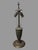 Antique Reverse Painted Glass 8 Panel Table Lamp Landscape Shade For Sale - Image 4 of 11