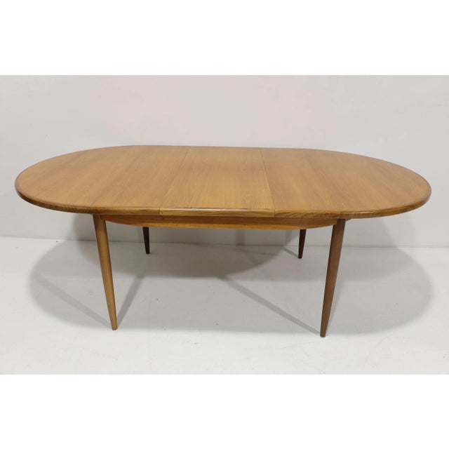 Mid 20th Century Mid-Century G Plan Fresco Extendable Butterfly Leaf Teak Dining Table 1960s For Sale - Image 5 of 7