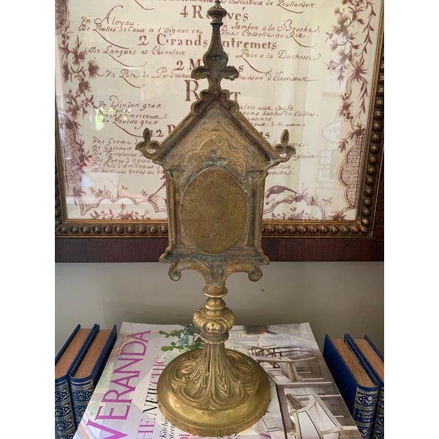 19th Century Brass Reliquary With Intaglio For Sale In San Francisco - Image 6 of 11