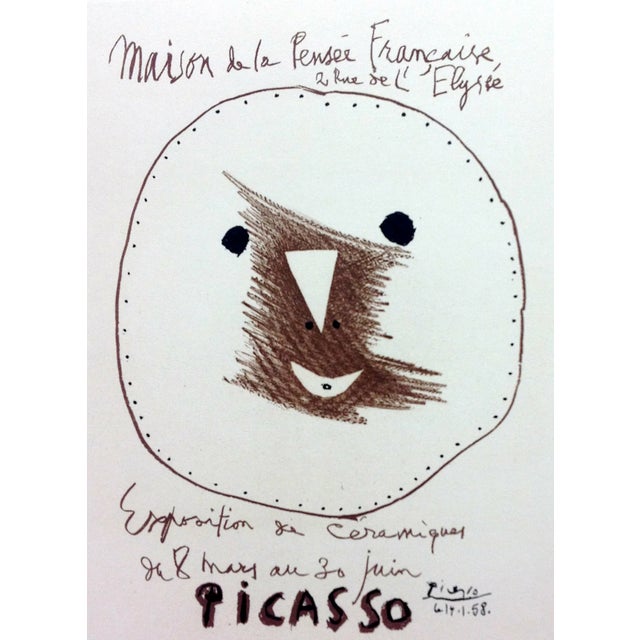 Title: Picasso Ceramiques Artist: Pablo Picasso Country: Spain Medium: Lithograph – 91 Paper size: 12.50 X 9.50 inch...