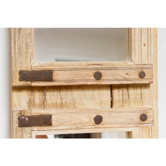 19th Century Indian Window Mirror For Sale In Los Angeles - Image 6 of 10