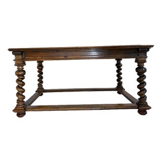 Baroque Extendable Dining Table For Sale
