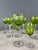 Antique Baccarat Green Crystal Glassware Set, Set of 12 For Sale - Image 5 of 11