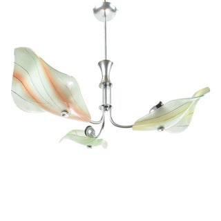 1960s Mid-Century Modern Chandelier, Kasiński Poznań, Poland For Sale