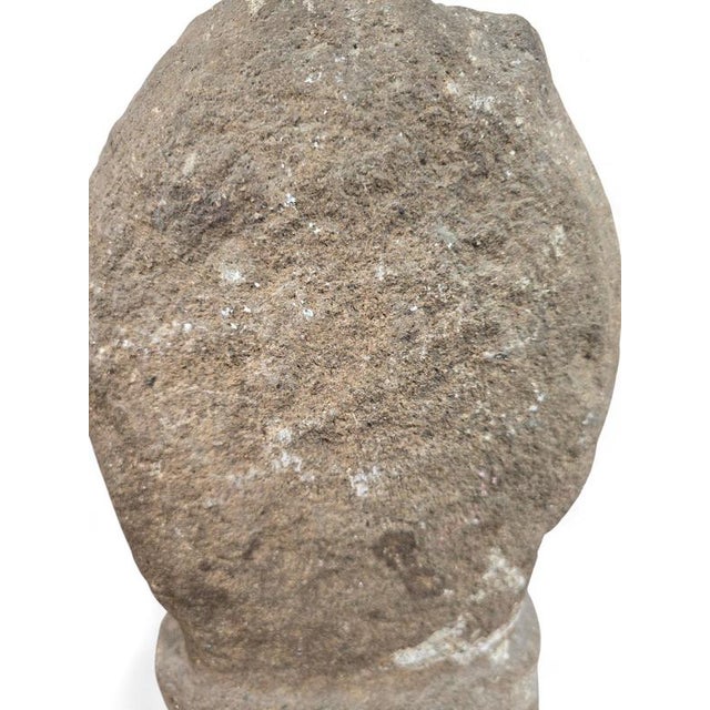 Antique Romanesque Carved Stone Sculpture, 1350 For Sale - Image 9 of 11