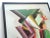 Green Frank Stella Vintage 1987 Lithograph Photo Print Framed Museum of Modern Art Collector's Exhibition Poster For Sale - Image 8 of 13