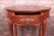 Baker Furniture French Provincial Louis XV Walnut and Burl Wood Tea Table, Newly Refinished For Sale In South Bend - Image 6 of 13
