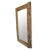Farmhouse Rustic Railroad Wood Mirror For Sale - Image 3 of 6