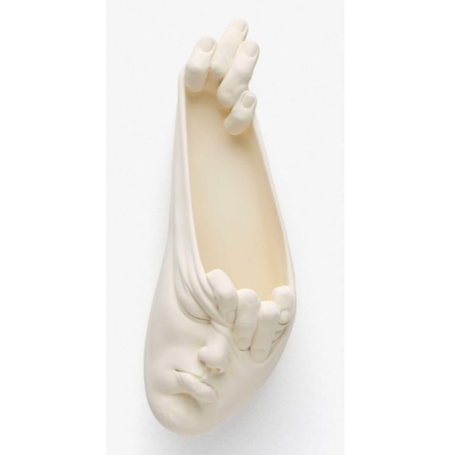 Open the Right Mind By Johnson Tsang 2023 Painted, dry cast and porcelain filled resin sculpture. 43 x 15.6 x 13cm (16.9 x...