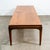 1960s Mid Century Modern Coffee Table Surfboard Walnut Lane Rhythm Wide 58 in Vintage For Sale - Image 9 of 12