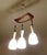 Vintage Pendant Light in Teak and Glass from Rispal For Sale - Image 11 of 18