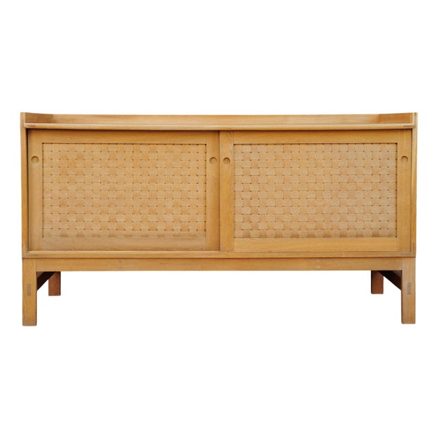 Vintage Danish Oak Sideboard by Ilse & Ove Rix for Uldum Møbelfabrik For Sale