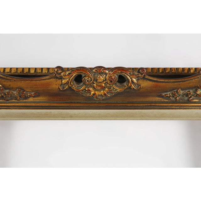 Gilded Wooden Painting Frame, Belgium, 1960s For Sale - Image 4 of 11