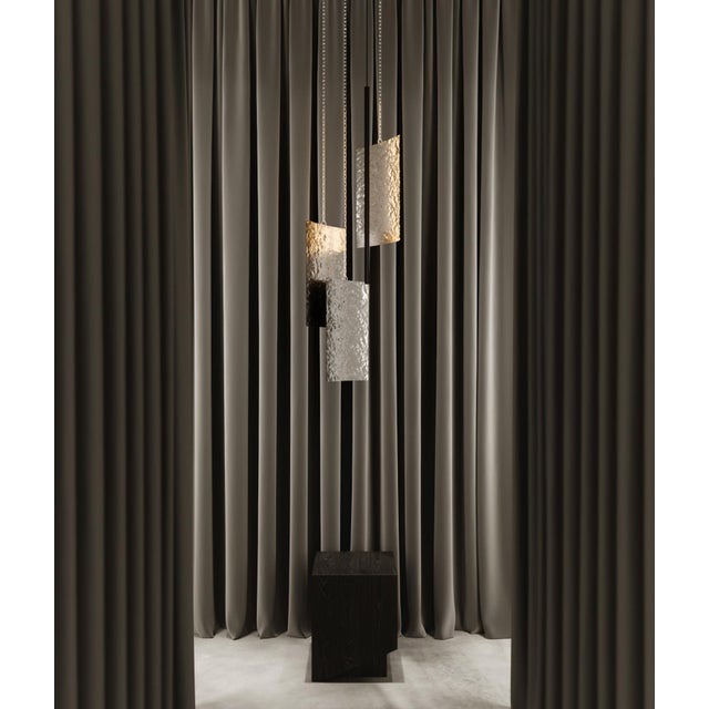 Medium Water Ripple Pendant Light from Svitanok For Sale - Image 12 of 18