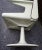 Desk Chair with Purple & White Plastic on Tulip Base, 1970s For Sale - Image 12 of 14