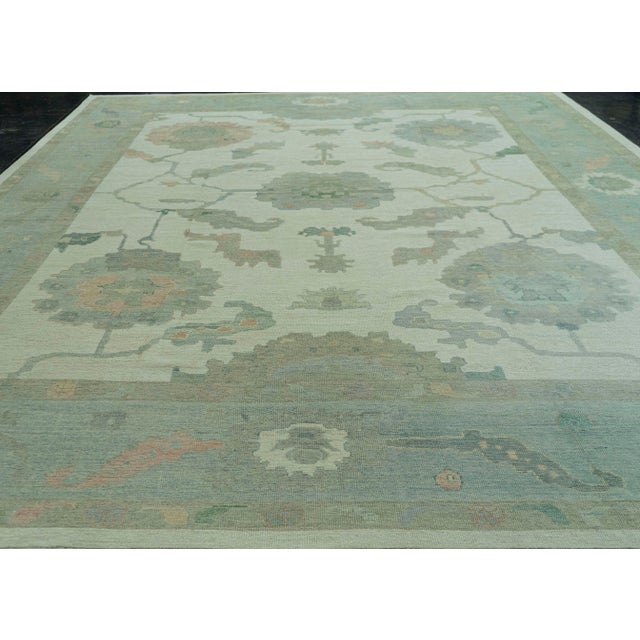 Turkish Oushak Rug 13'1" x 16'5" #19510 Explore a curated collection of hallway runners, wool rugs, and handmade...
