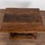 Baroque Danish Oak Side Table Console With Single Drawer For Sale - Image 4 of 16