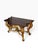 French Antique 18c Louis XVI Giltwood & Walnut Console Table For Sale - Image 3 of 7