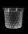 Vintage Crystal Vase with Honeycomb Decoration, France, 1970s For Sale - Image 3 of 5