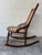 Late 19th Century Antique Victorian Wooden & Cane /Rattan Rocking Chair For Sale - Image 5 of 8