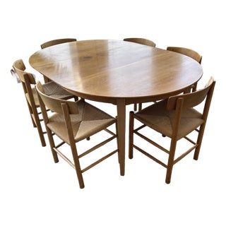 1960s Attributed to Børge Mogensen Dinning Set For Sale