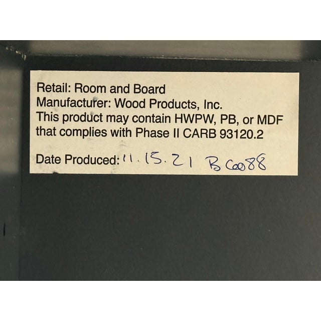 Room & Board Copenhagen Media Cabinet For Sale - Image 12 of 12