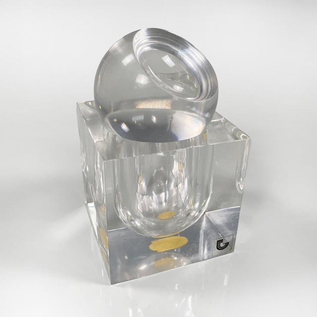 Italian Modern Acrylic Sculpture for Guzzini, 1970s For Sale - Image 8 of 11