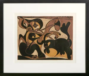 Pique (8), Pablo Picasso Linocut
