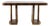Art Deco Table in Elm Burl and Mahogany, 1930s For Sale