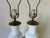 Hollywood Regency White Porcelain Table Lamps - a Pair For Sale - Image 4 of 11
