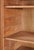 Brown Vintage European Mid Century Double Tambour Door Office File Cabinet For Sale - Image 8 of 12