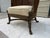 Vintage Maitland-Smith British Colonial Style Double Caned Faux-Tortoiseshell Wingback Chair For Sale - Image 15 of 18