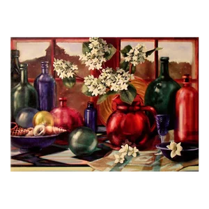 "Retreat Ii" Limited Edition Color Lithograph Edition # 28/250
