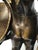 Bronze 19th Century French Bronze Flower Girl Sculpture by Auguste Moreau For Sale - Image 8 of 11