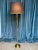 1940s French 1940s Polished Brass Floor Lamp For Sale - Image 5 of 12