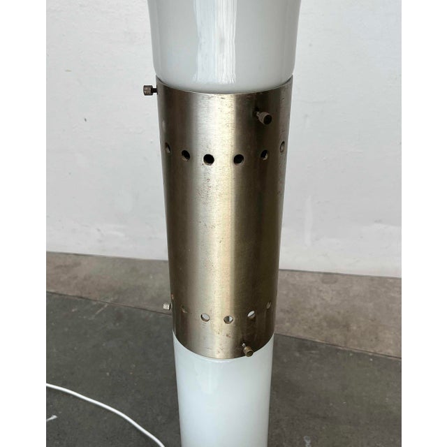 Mid-Century Space Age Italian Model Numerati Soffiato Murano Glass Floor Lamp by Carlo Nason for Mazzega, 1960s For Sale - Image 12 of 18