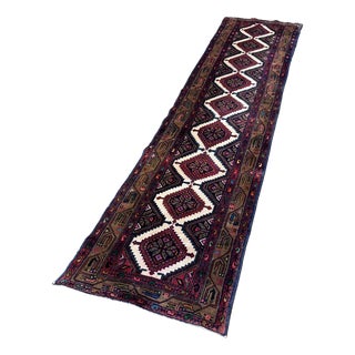 Handmade Middle Eastern Wool Rug For Sale