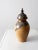 Tan Vintage Studio Pottery Vase For Sale - Image 8 of 13