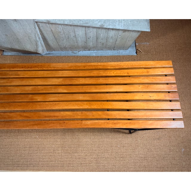 Mid-Century Modern Model 400 Bench by Harry Bertoia for Knoll International, 1960s For Sale - Image 3 of 9