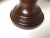 American Early 20th Century Mahogany Turned Wood Floor Vase For Sale - Image 3 of 10