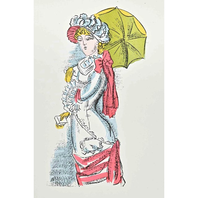 Raoul Dufy, Walk, 1920s, Lithograph For Sale