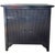 Crate & Barrel Black Wooden Console Cabinet For Sale - Image 12 of 12