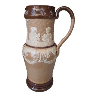 Doulton Salt Glazed Beer Mug For Sale