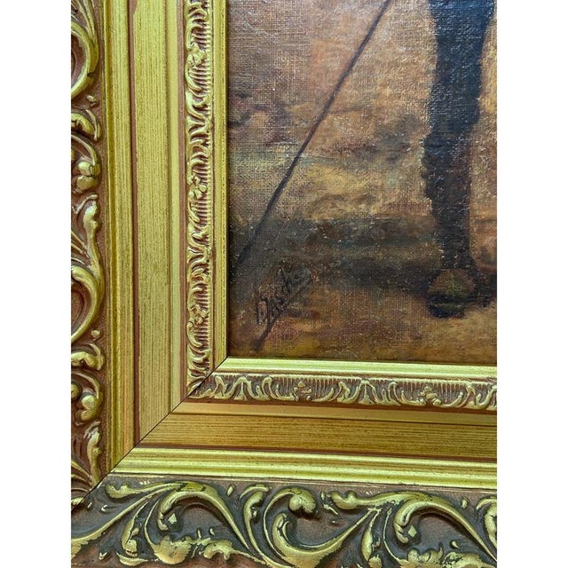 1920s Andor Basch, 1920s, Oil Painting on Canvas For Sale - Image 5 of 10