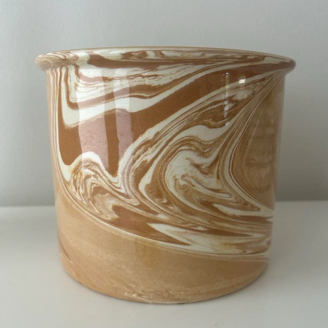 Ceramic Mid 20th Century Bitossi “Roman Swirl” Ceramic Vase for Nora Fenton For Sale - Image 7 of 7
