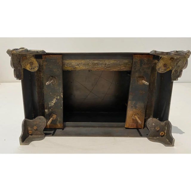 Mantle Clock Louis XVI Paris Bronze 1920s For Sale - Image 10 of 15