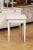 Swedish Gustavian Style 1880s Painted Wood Table with Carved Rosettes and Beads For Sale - Image 11 of 13