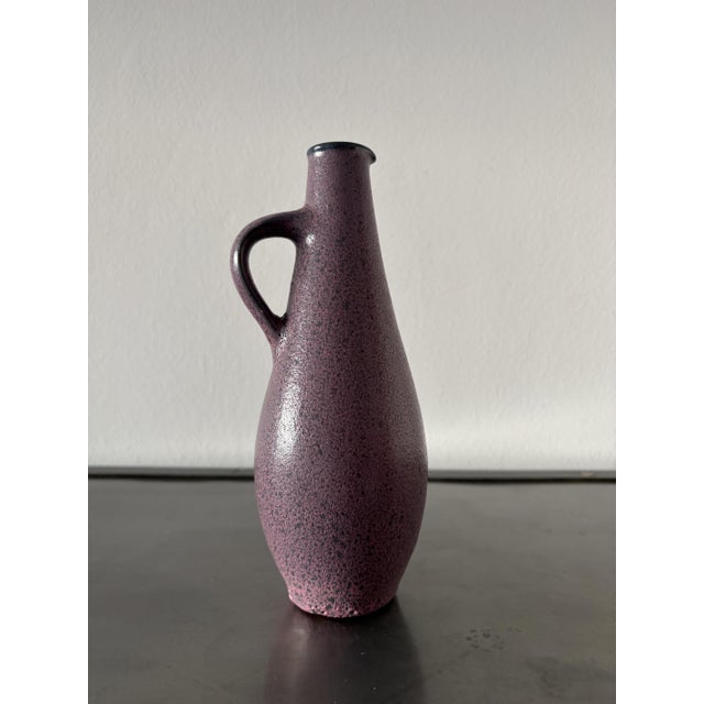 Mid-Century Modern Hand-Thrown Jug with Handle from Töpferhof Römhild, GDR, 1960s For Sale - Image 3 of 14