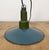Industrial Blue Enamel Military Pendant Lamp with Cast Aluminium Top, 1960s For Sale - Image 16 of 18