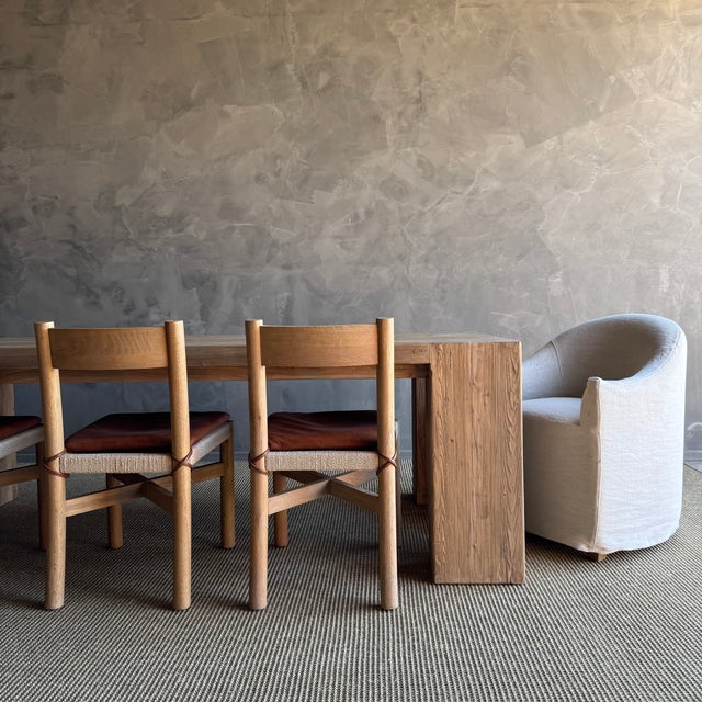 Beam XL DINING TABLE One of a kind & in stock ready to ship Introducing our exquisite beam style dining table, crafted...